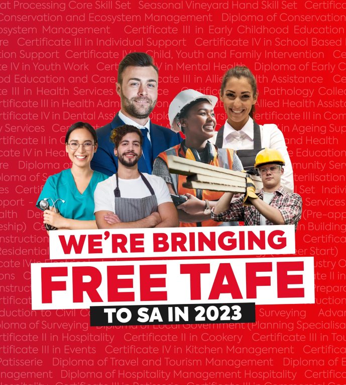 TAFE a winner in addressing South Australia’s skills shortages